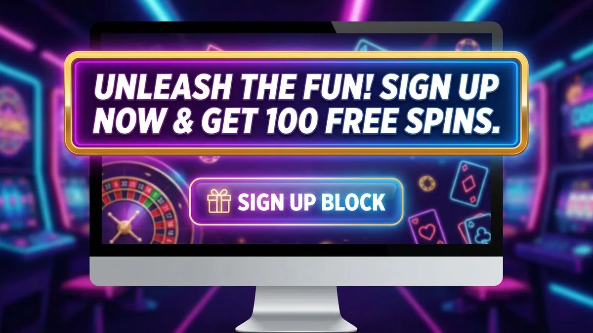 Sign Up With Bonus